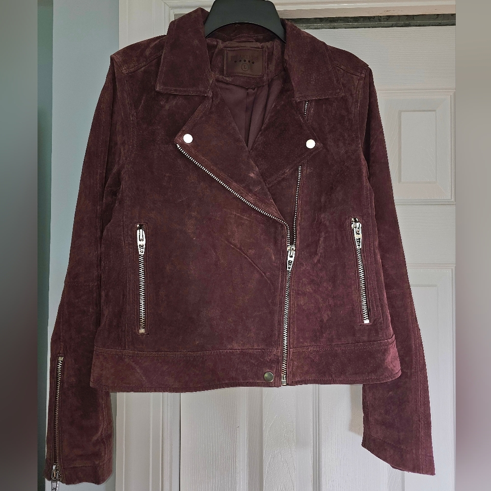 Blank NYC suede jacket